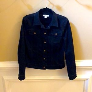 Dark blue denim jacket